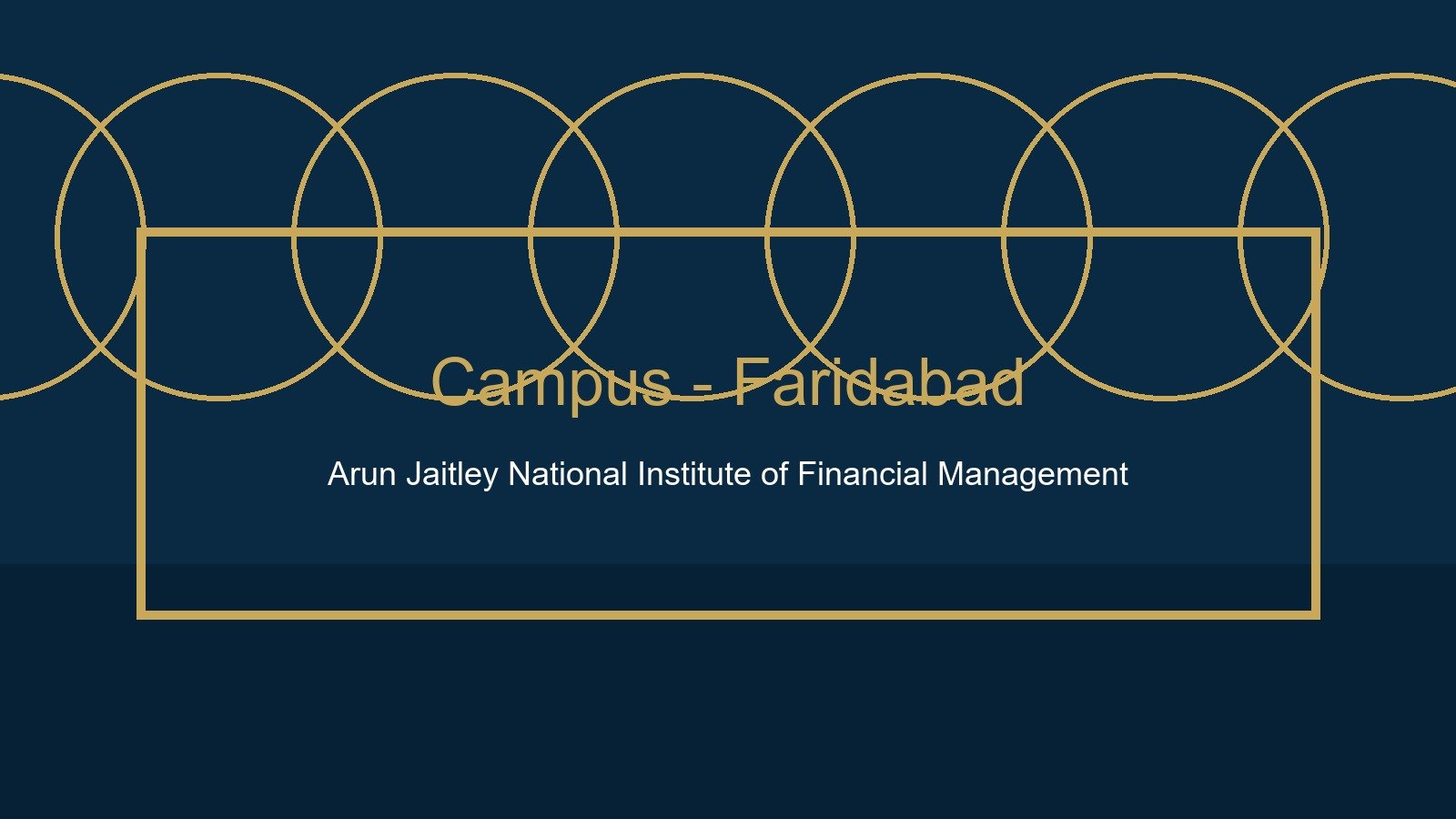 AJNIFM campus in Faridabad